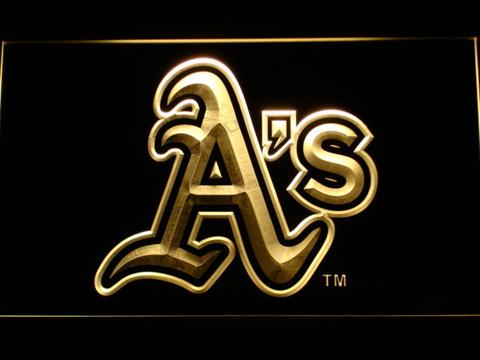 Oakland Athletics A's Logo LED Neon Sign